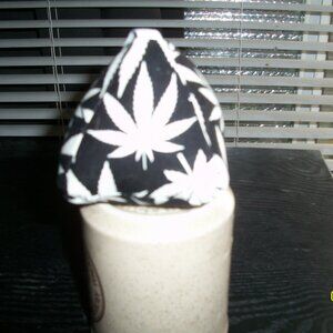 2.75" Glow in the Dark Marihuana Car Triangle-Handmade